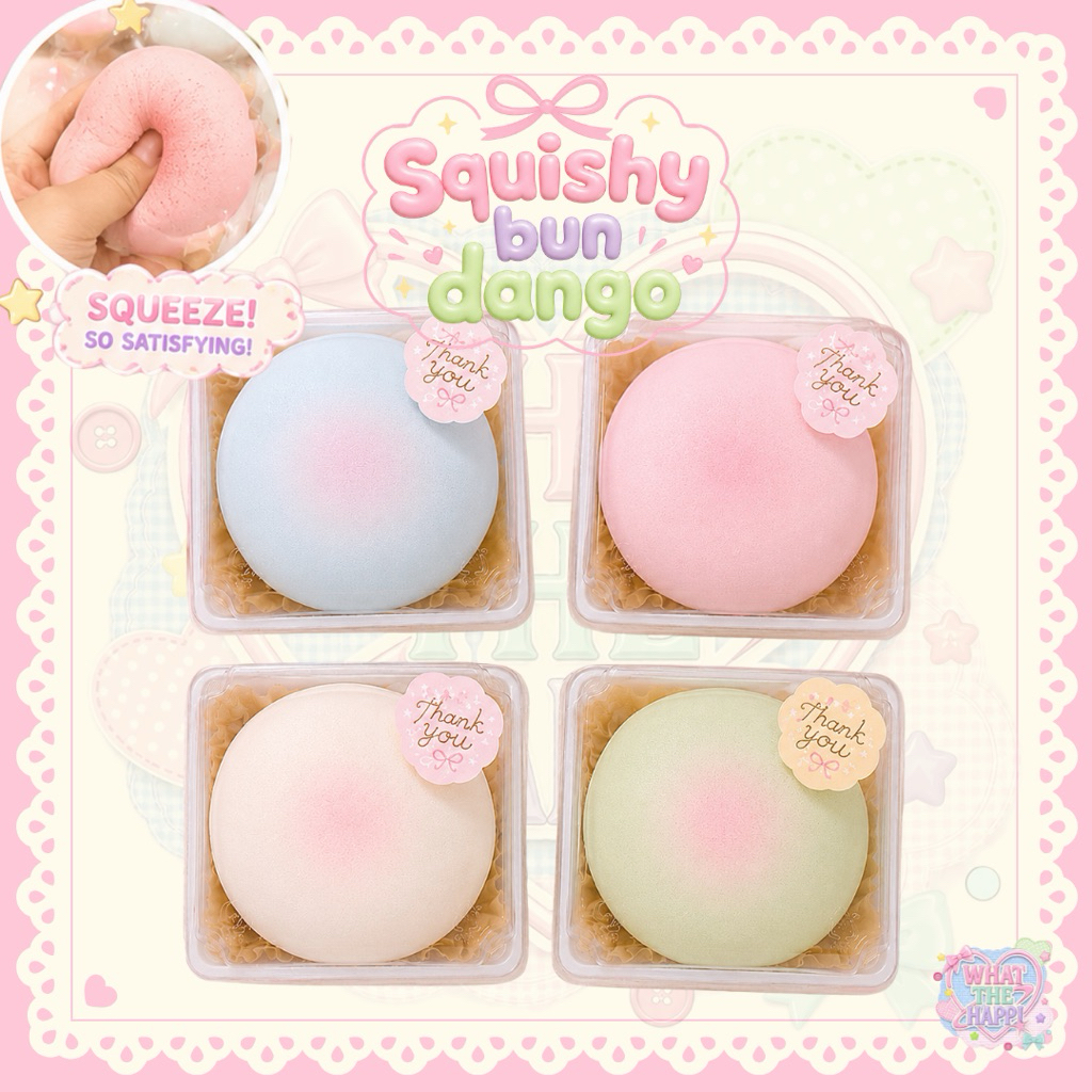 Whatthehappi Bun Dango เนื้อบันดังโงะ พร้อมส่งในไทย