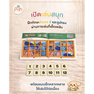 พร้อมส่ง ขพร้อมส่ง ของเล่นเสริมพัฒนาการเด็ก 3-6 ปี Wise Puzzle IQ House ฝึกตรรกะและไอคิว