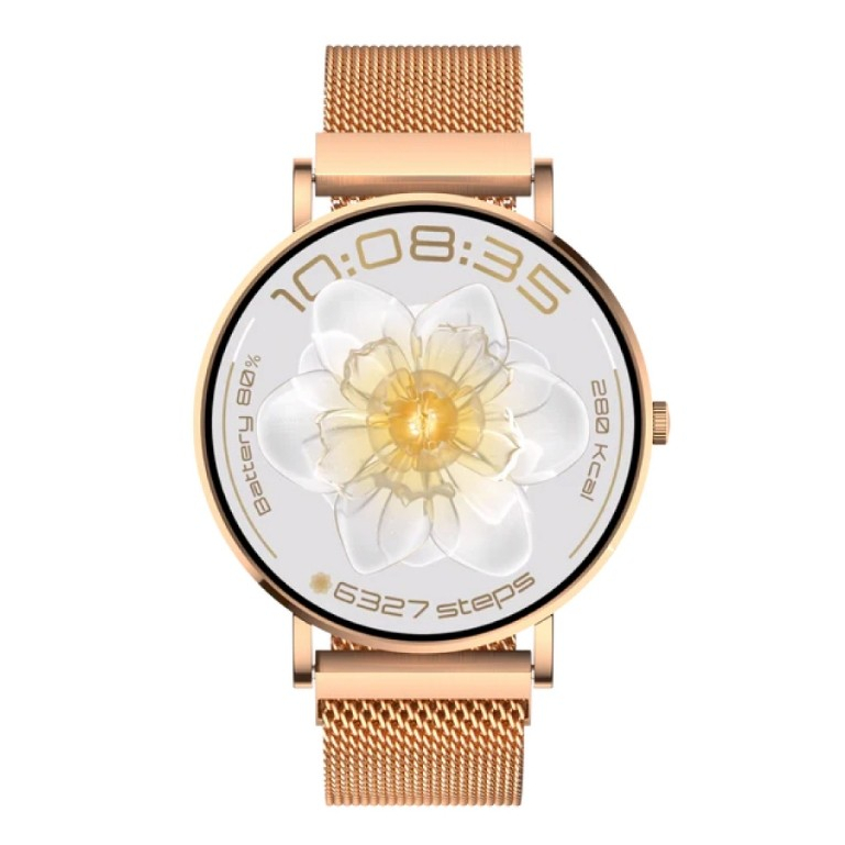Aurafit Ella 3 Smartwatch นาฬิกาสมาร์ทวอทช์ สำหรับผู้หญิง 1.32" AMOLED ดีไซน์บางเบา AI ChatGPT
