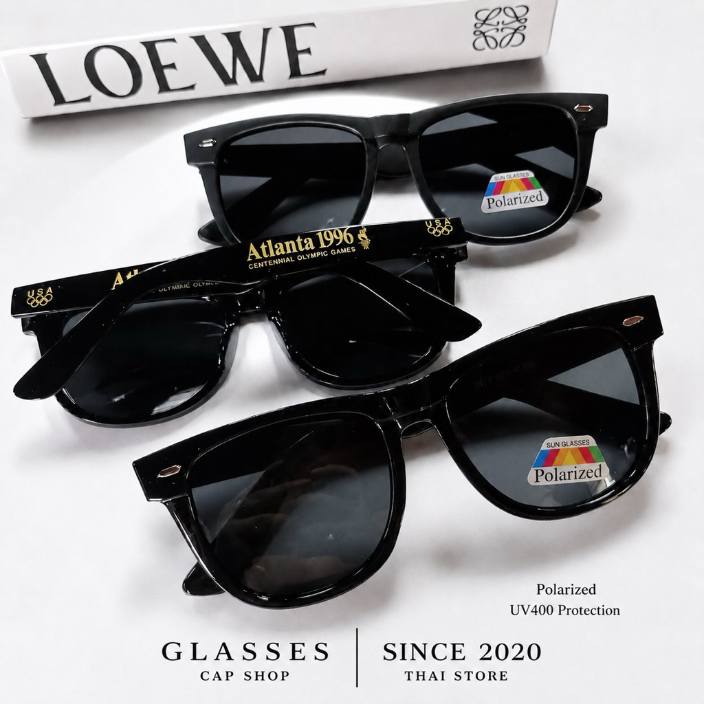 แว่นยิงปลา แว่นตา Polorized-โพลาไรซ์  ขา1996 ตัดแสงสะท้อนรบกวน ป้องกัน UV400 ใส่สบายตา เห็นชัดขึ้น