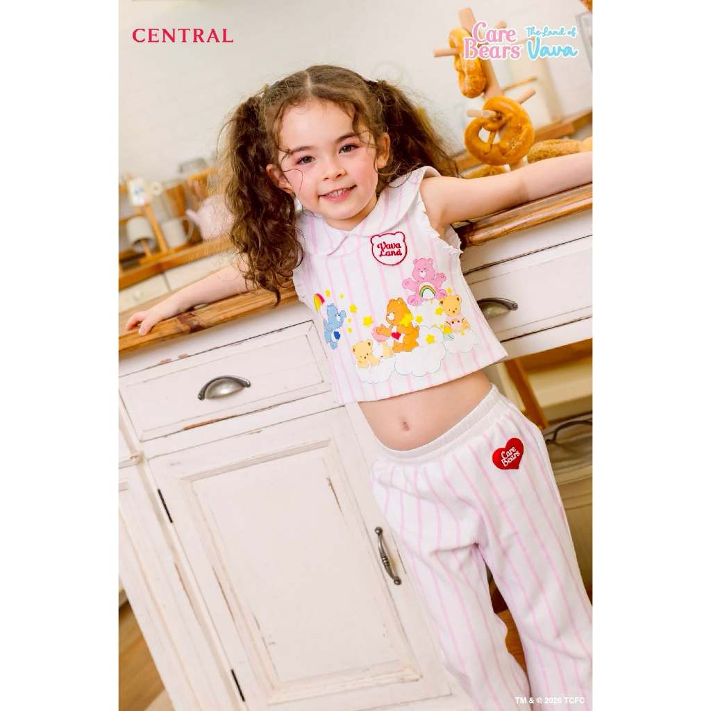 Thelandofvava 🐻LOOK14 - VNXI2334 ชุดเซ็ทเด็กผู้หญิง 🐻 Care Bears (Gummy Bear) ลิขสิทธิ์แท้จาก vava