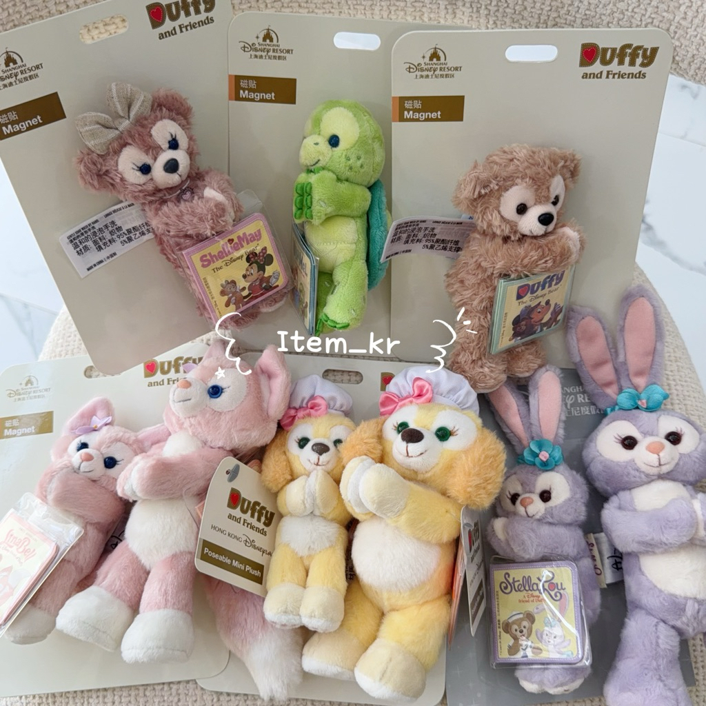 ♡พร้อมส่ง♡💕 ตุ๊กตาเกาะกระเป๋า Duffy&friends Disneyland