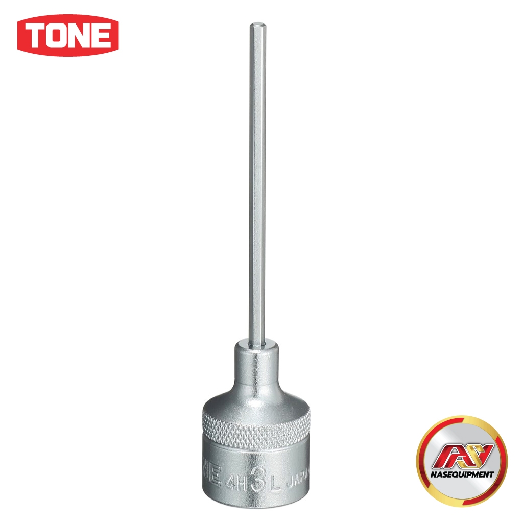 TONE ลูกบ็อกซ์เดือยโผล่ 4 หุน แบบ 6 เหลี่ยม | Hexagon Socket | 4H-03L