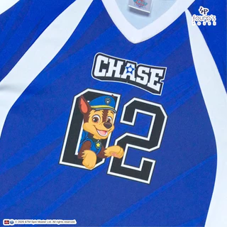 PAW PATROL : Chase (เชส) เสื้อยืดแขนสั้นเด็กชาย ลิขสิทธิ์แท้ (PTNYT1023)