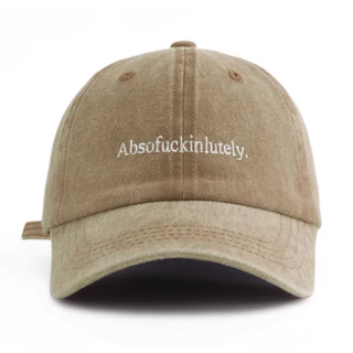 VIBE Cap – Absofuckinlutely Edition หมวกมินิมอล Absofuckinlutely รุ่น VIBE เท่เรียบ ใส่ได้ทุกวัน