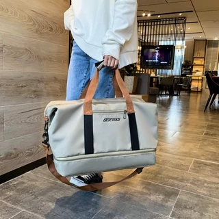 ถุงเก็บของเดินทางความจุมาก กระเป๋าออกกำลังกาย สำหรับผู้ชายและผู้หญิง น้ำหนักเบา พกพาง่าย กันน้ำ #2833