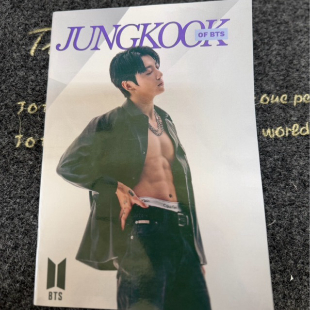 สมุดโน๊ต ขนาดA5 ลายJungkook x CK