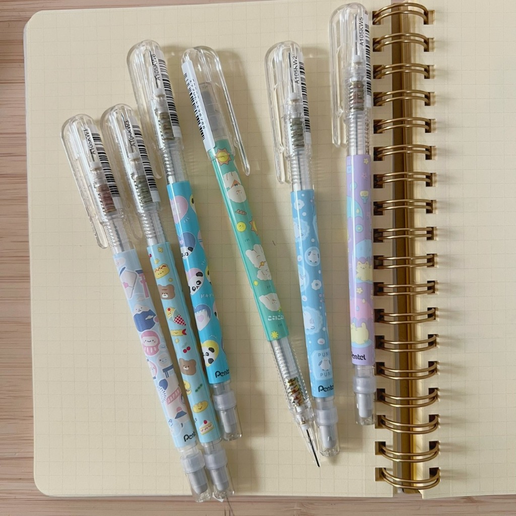 ดินสอกด #pentel #caplet 0.5 kawaii collection