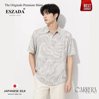เสื้อฮาวายพรีเมียมผ้าไหมญี่ปุ่นลายคาเรร่า (HA72) Eszada-the Original Premium Hawiian Shirt Made of Japanese Silk.