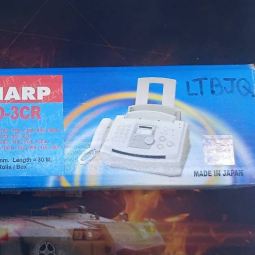 EZZY JET Thermal Fax Ribbon รุ่น FO-3CR (Compatible for SHARP) ใช้งานร่วมกับเครื่องแฟกซ์