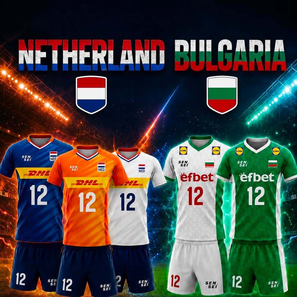 เสื้อพิมพ์ลาย SENSEI VNL NED&BUL2026 ***ฟรีสามารถแก้ไขชื่อและเบอร์ได้(((เพิ่มตรงหมายเหตุ)))*** ผ้าไมโครอย่างดี