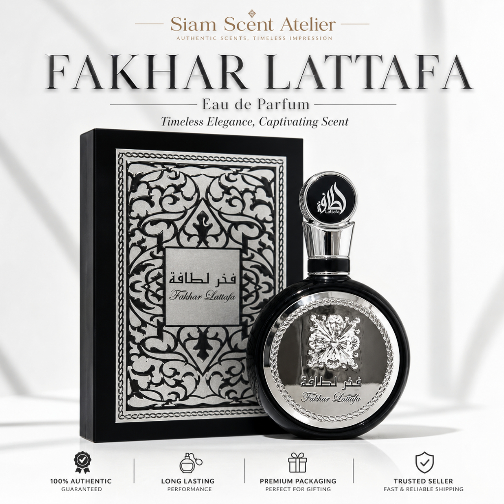 น้ำหอม Lattafa Fakhar EDP 100ml กลิ่นอาหรับหรูหรา ติดทนนาน
