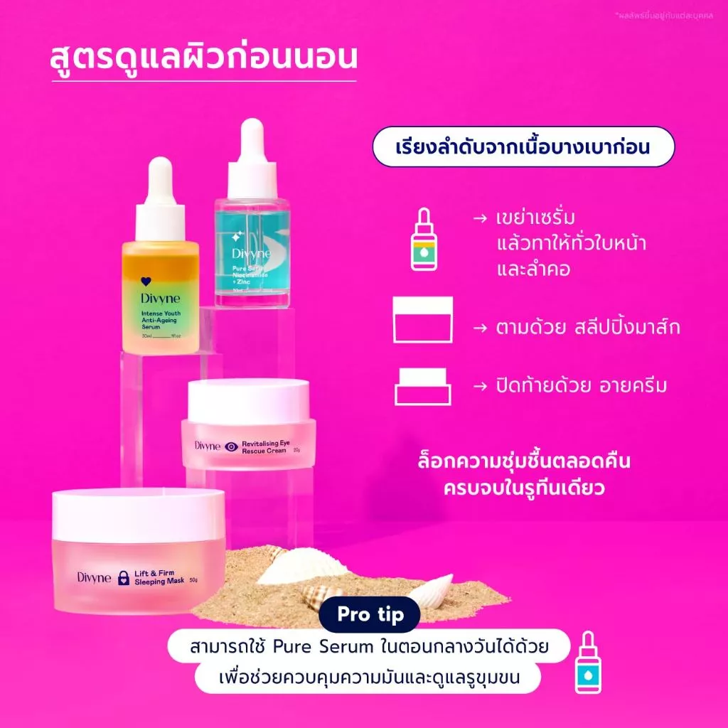 DIVYNE Birthday Multi-Lift Trio | เซตสกินแคร์ โปรโมชั่นวันเกิดครบสูตรลดเลือนริ้วรอย เพื่อผิวอ่อนเยาว์เหนือกาลเวลา thumbnail 9