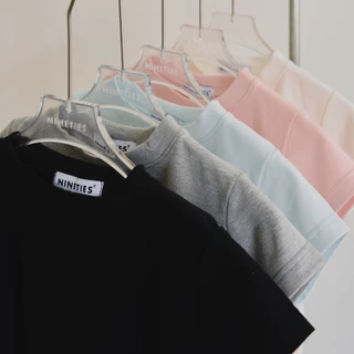 ‼️Exclusive at Online‼️( S / M / L) : Basic เสื้อยืดครอปแขนสั้นทรงสลิม รุ่น Mochi