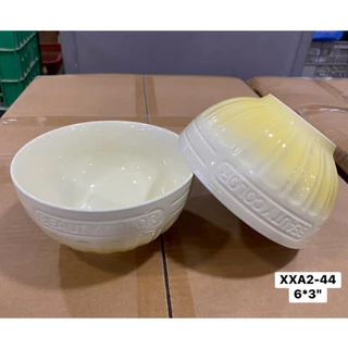 ชามเซรามิคขนาด 6 นิ้ว ชามทรงอ้วน สีพาสเทลน่ารักๆ มินิมอล สีมันเงา เข้าไมโครเวฟได้