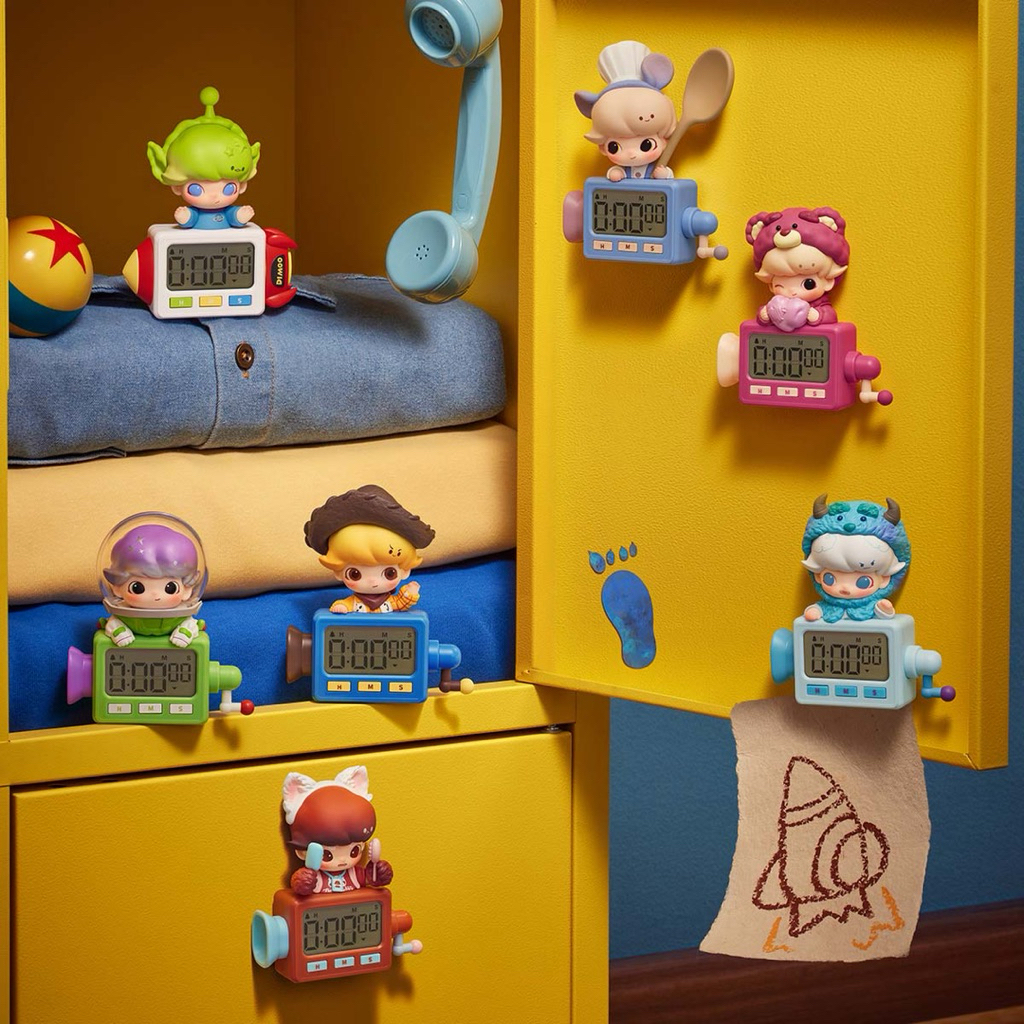 🧲พร้อมส่งในไทย🧲ฟิกเกอแม็กเนต DIMOO WORLD x PIXAR Time-Fridge Magnet Blind Box