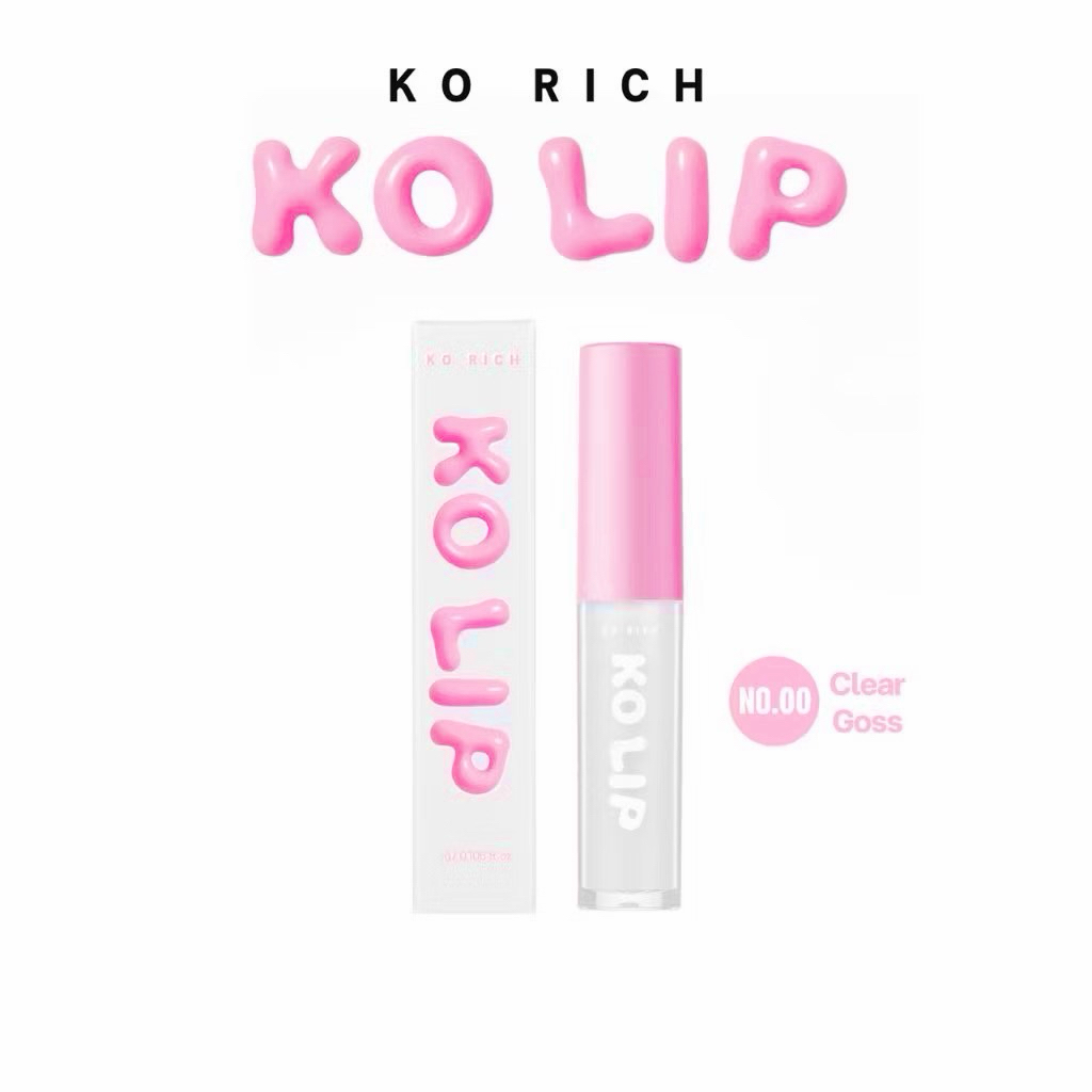 KO RICH ลิปกลอส เคโอริช ของแท้100%
