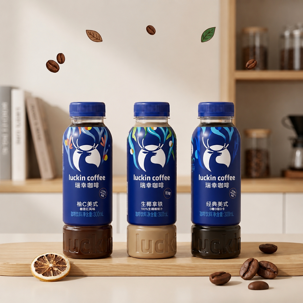 Luckin Coffee Instant กาแฟพร้อมดื่ม ลักกิ้น คอฟฟี่ มี 3 รสชาติ อเมริกาโน่ ส้ม มะพร้าว พร้อมดื่ม แบรนด์ดังจากจีน อร่อย