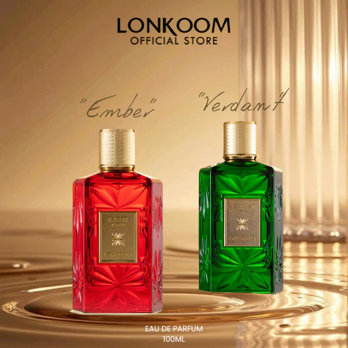 LONKOOM 100 ml น้ำหอม EDP รุ่น EMBER/VERDANT พร้อมส่ง