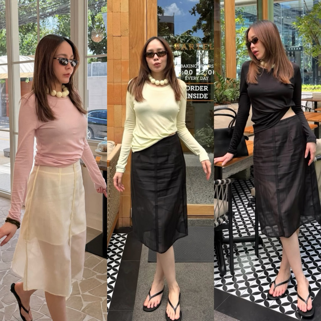 tshop เสื้อแขนยาว Airly (ผ้าบาง)