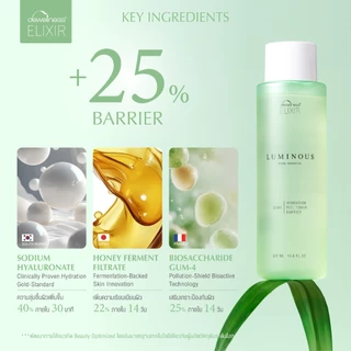 DEWellness Elixir Luminous Beauty Essence (320 ml) - เอสเซนส์น้ำค้างเติมความชุ่มชื้น