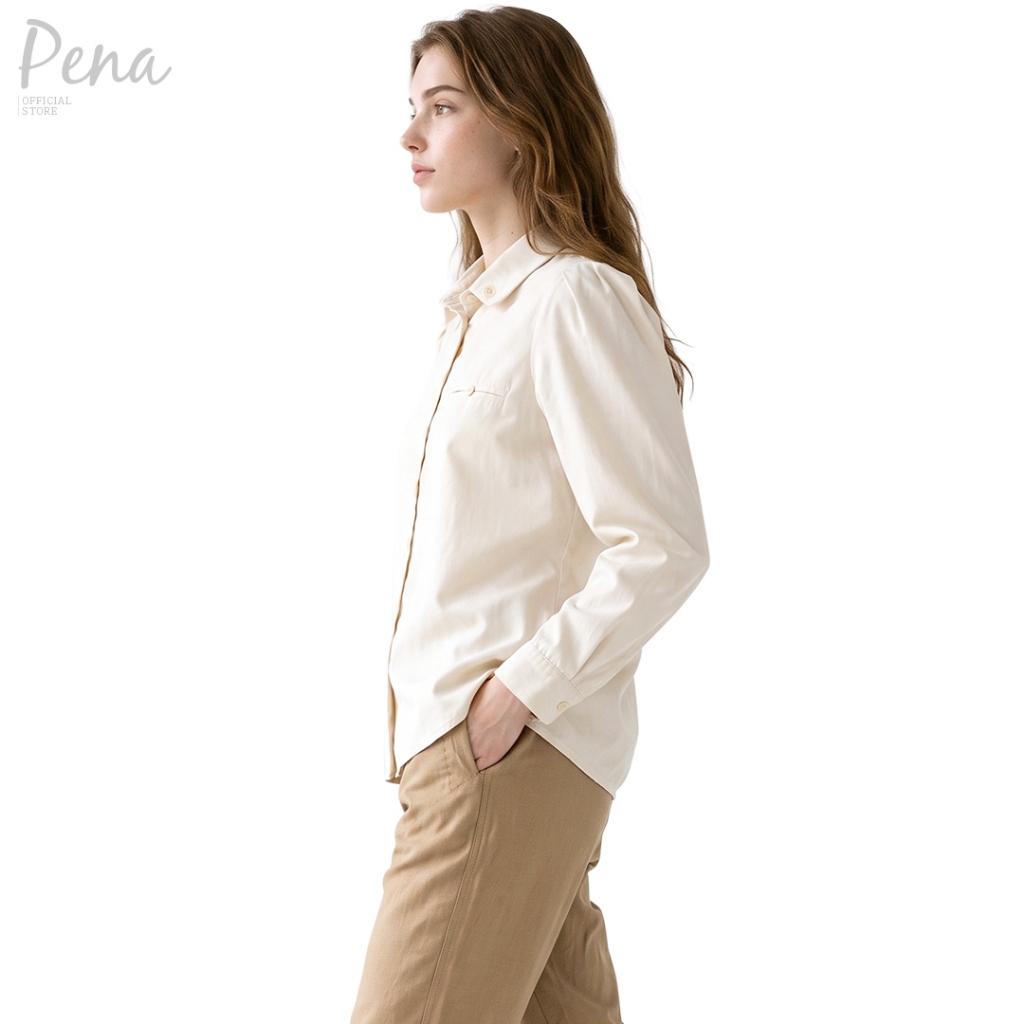 Pena House قميص بأكمام طويلة سمارت كاجوال — صورة 6
