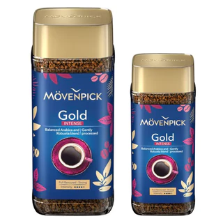 โมเว่นพิค โกลด์ อินเท๊นส์ กาแฟสำเร็จรูป 200 กรัม - Movenpick Coffee Intense 200g