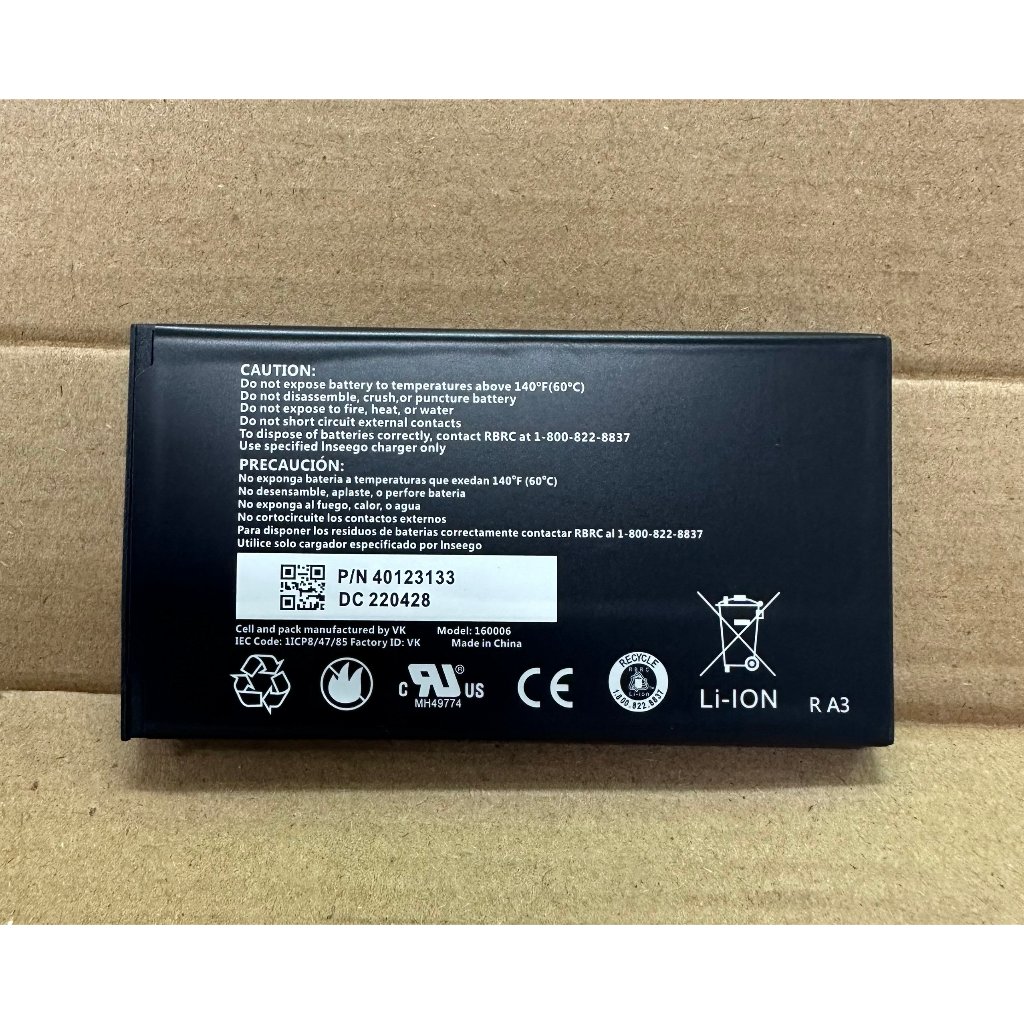 เหมาะสำหรับ inseego M2000B แบตเตอรี่โทรศัพท์มือถือ 160006 Charging board 5050mAh 19.44Wh