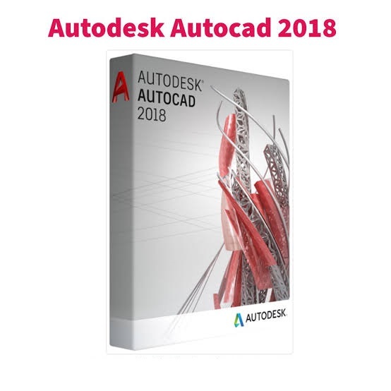 Autocad 2018 โปรแกรมออกแบบ เขียนแบบ 2D 3D สำหรับวินโดว์ 86x 64x