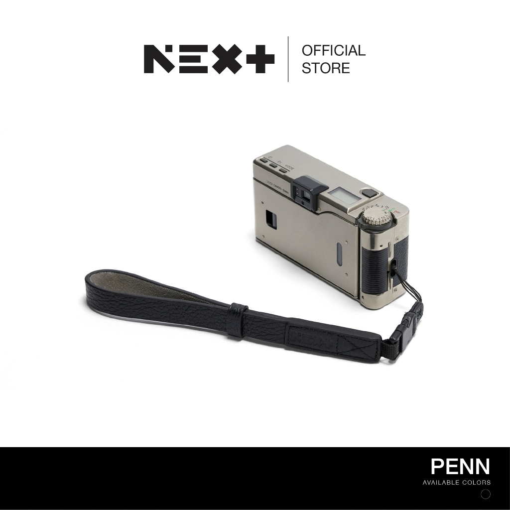 สายคล้องกล้องหนังแท้ สายคล้องข้อมือ ปลายเป็นเชือกเอ็น นิ่ม นุ่ม Next Photographic รุ่น PENN งาน Handmade