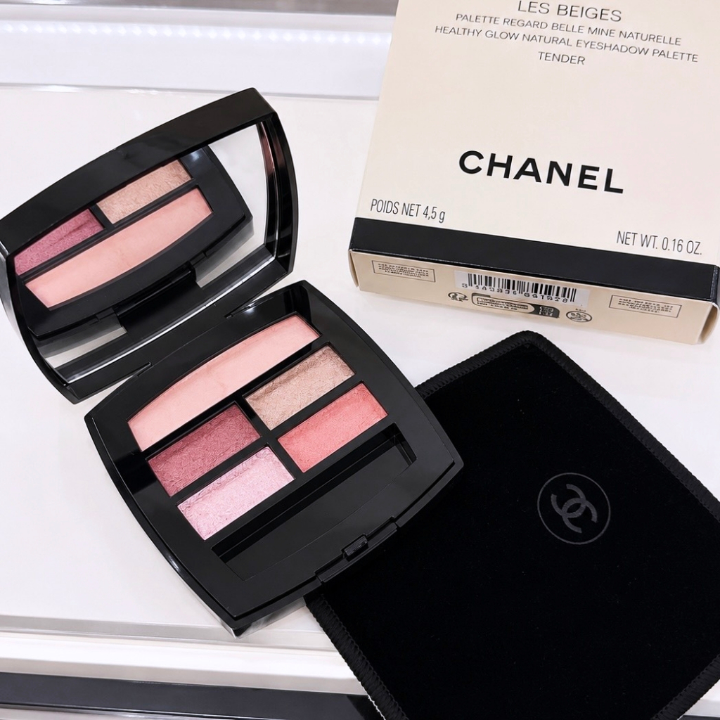 Chanel Les Beiges Healthy Glow Natural Eyeshadow Palette 4.5g (ป้ายไทย ห้างเซ็นทรัล)