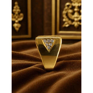 แหวนนารายณ์ทรงครุฑ สแตนเลส เลเซอร์ 18k