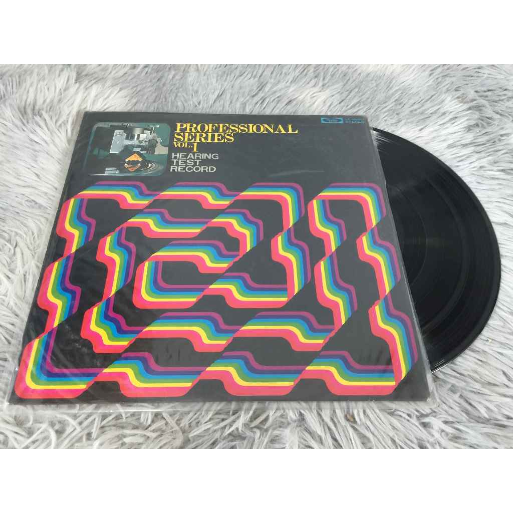 Toshiba Records - Professional Series Vol. 1 Hearing Test Record ขนาด 12 นิ้ว LP G054