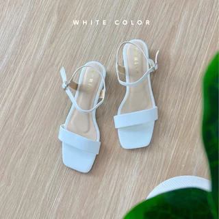 Rarin รุ่น [ Onnie ] รองเท้ารัดส้น สูง 1.5 นิ้ว นุ่มนิ่มสบายเท้า ** เท้าอวบ เท้ากว้าง บวกเพิ่มไซส์ **