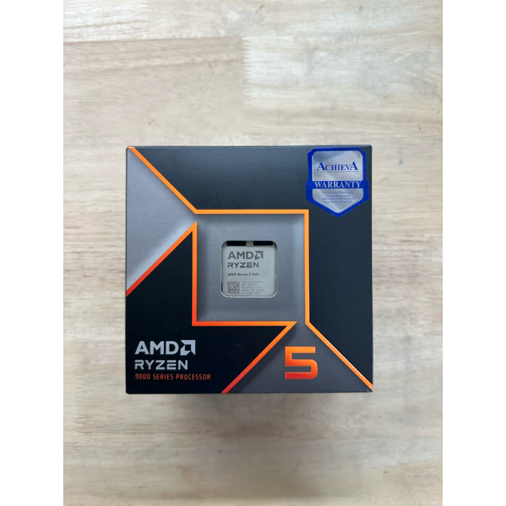 CPU (ซีพียู) AMD RYZEN 5 9600 - 6C 12T 3.8-5.2GHz AMD SOCKET AM5
