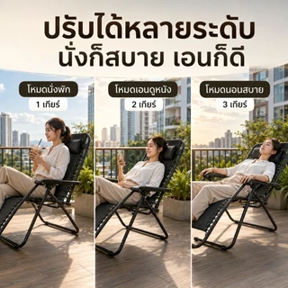 ALLE เก้าอี้เอน เก้าอี้พับ เก้าอี้แคมป์ปิ้ง พับได้ ไม่ต้องประกอบ พับง่าย แบบพกพา ความจุแบริ่ง 300KG