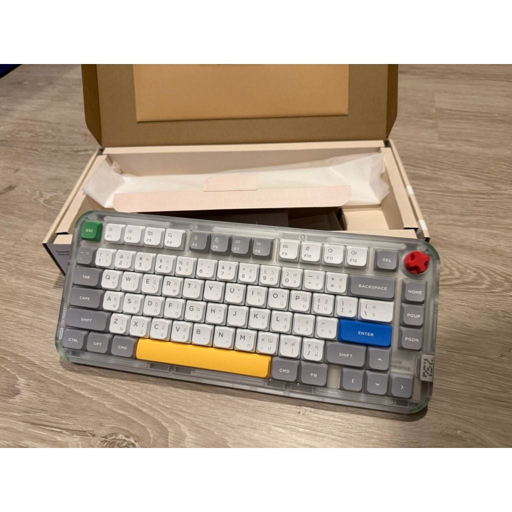 มือ 2 Nuphy Kick 75 Wireless Mechanical Keyboard คีย์บอร์ดไร้สาย Hybridge profile IO version