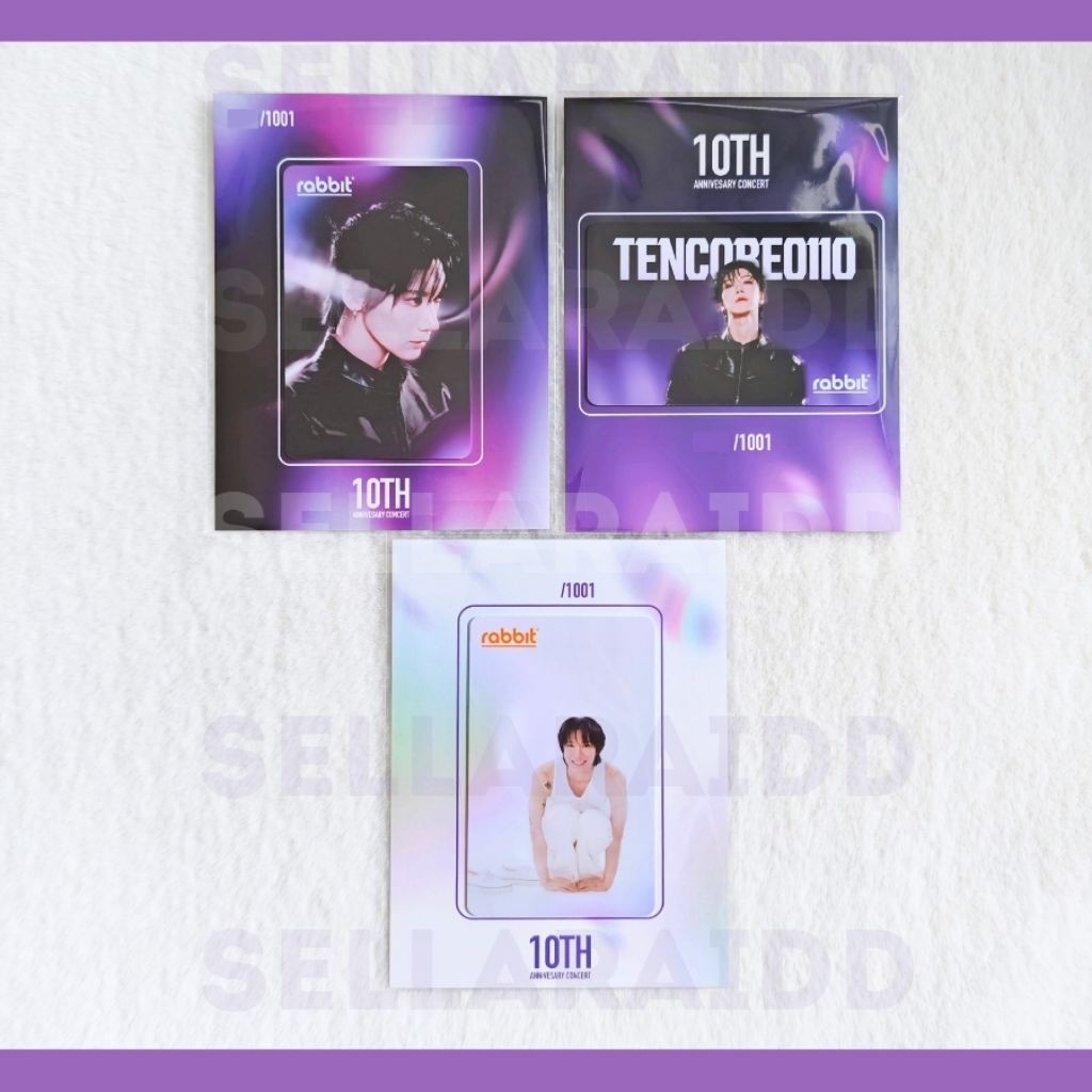พร้อมส่ง✅ Rabbit Card บัตรแรบบิท TENLEE เตนล์ TENCORE0110 TEN