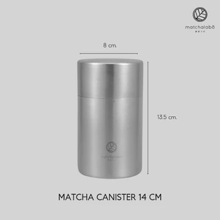 MATCHALABO Matcha Canister กระปุกเก็บมัทฉะ/เมล็ดกาแฟ แสตนเลส
