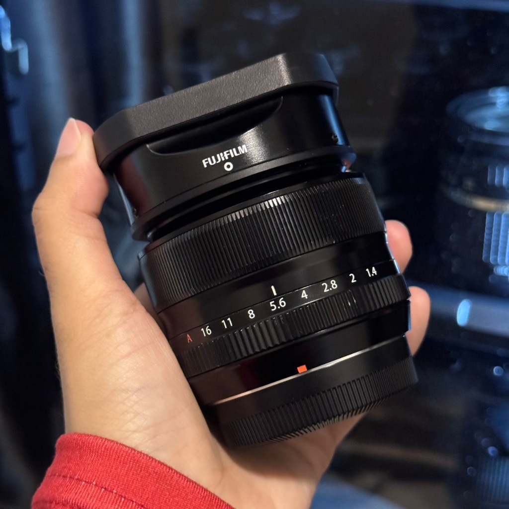fuji เลนส์ 35mm f1.4 เลนส์หน้าชัดหลังเบลอ ฟูจิ