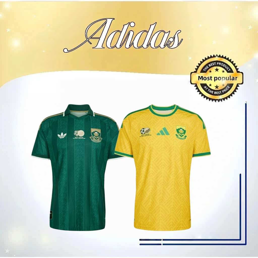 Adidas South Africa 26/27 Home Away Football Jersey เสื้อบอลทีมชาติแอฟริกาใต้