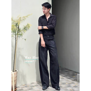 Muddy Barrel Jeans กางเกงยีนส์ทรงบาร์เรล ใส่สบาย ผ้าไม่บาดผิว แนะนำให้เทียบไซส์ตามตาราง