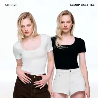 Merge Official - Scoop Baby Tee (พร้อมส่ง)