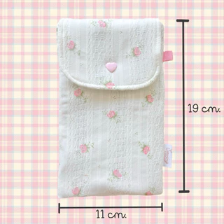 กระเป๋าใส่มือถือ ใส่ได้ทุกรุ่น 🍫 Phone bag บุใยนุ่มนิ่ม ซองใส่แว่นตา