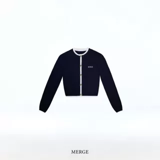 Merge Official - Crossy Knit Cardigan (พร้อมส่ง)