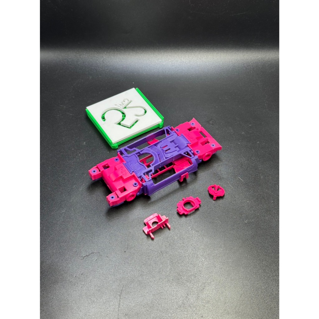Tamiya mini 4WD MS-L Suspension (pink purple)