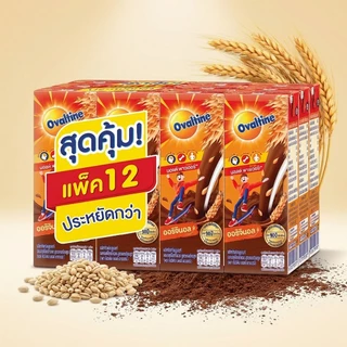 [สินค้าส่งด่วน] โอวัลตินUHTไฮไนน์มอลต์ช็อคโกแลต180มลX12 OVALTINE UHT HI-9 MALTCHOCOLATE 180MLX12