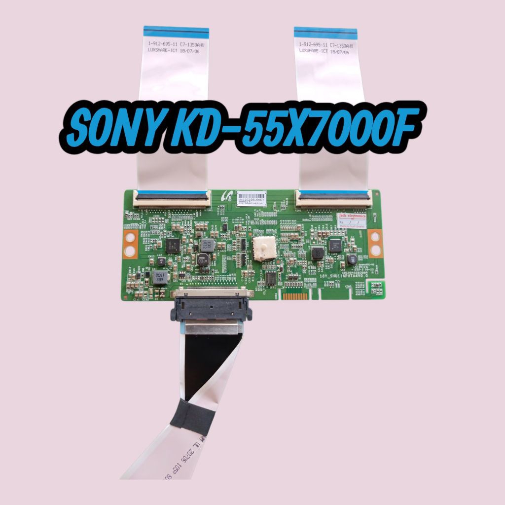 บอร์ดทีคอนทีวีSONYรุ่นKD-55X7000Fพร้อมชุดสายแพร์