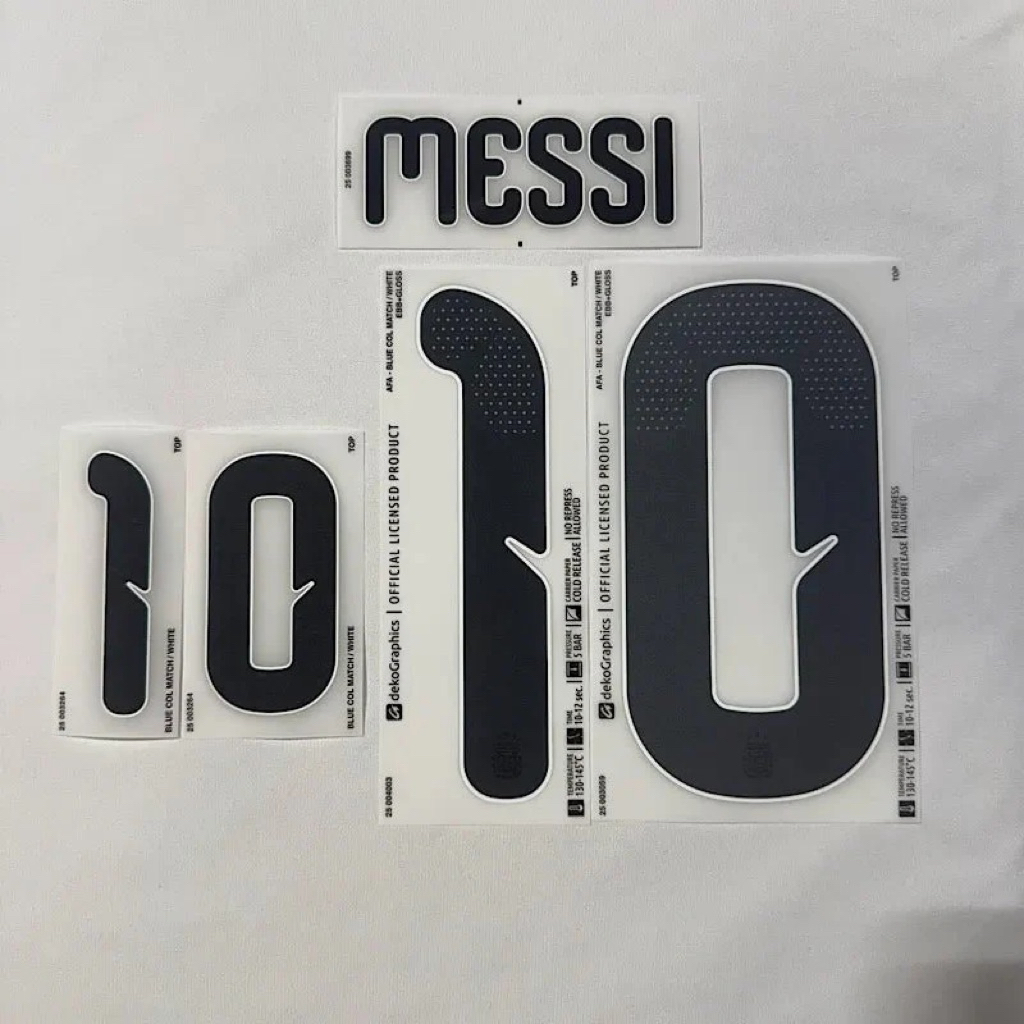ชื่อเบอร์Name Set Ronaldo 7 &Messi& Jude Bellingham &Yamal แท้