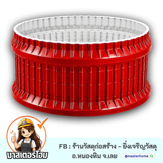 "GLOM" กระถางกลม ปลูกต้นไม้ ผลิตจากเมทัลชีท สีสวย ทนทาน แข็งแรง ขนาด 50-60 ซม.